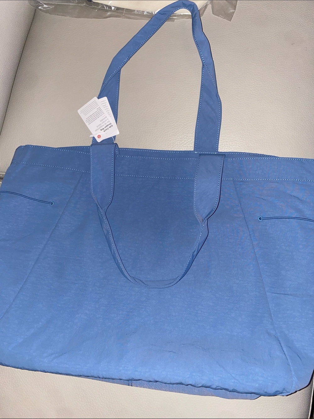 lululemon Blue Tote Bag